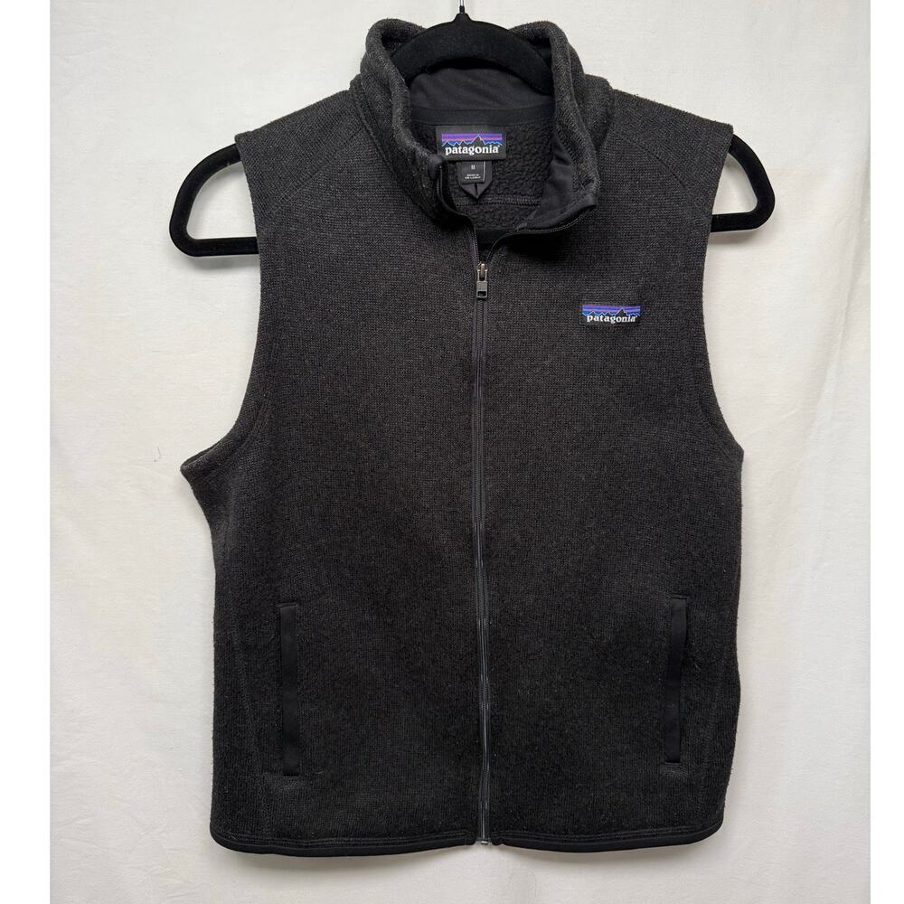 Patagonia Women's Better Sweater Vest, Charcoal Gray, Size Medium